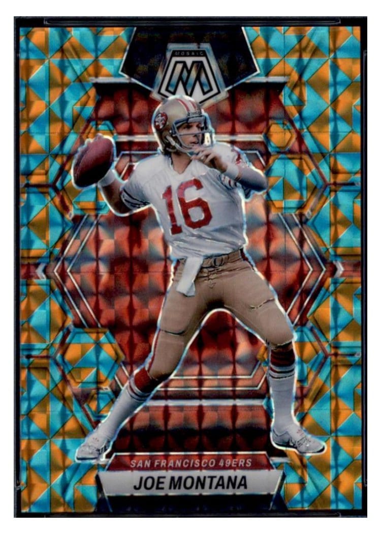 2023 Panini Mosaic Base Set Joe Montana #217 card