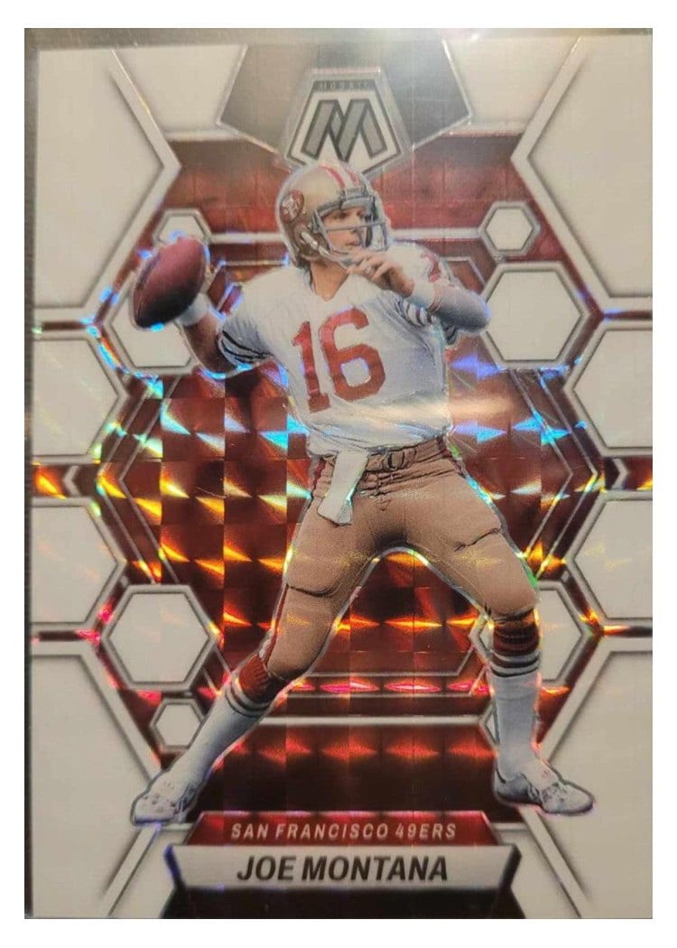 2023 Panini Mosaic Base Set Joe Montana #217 card