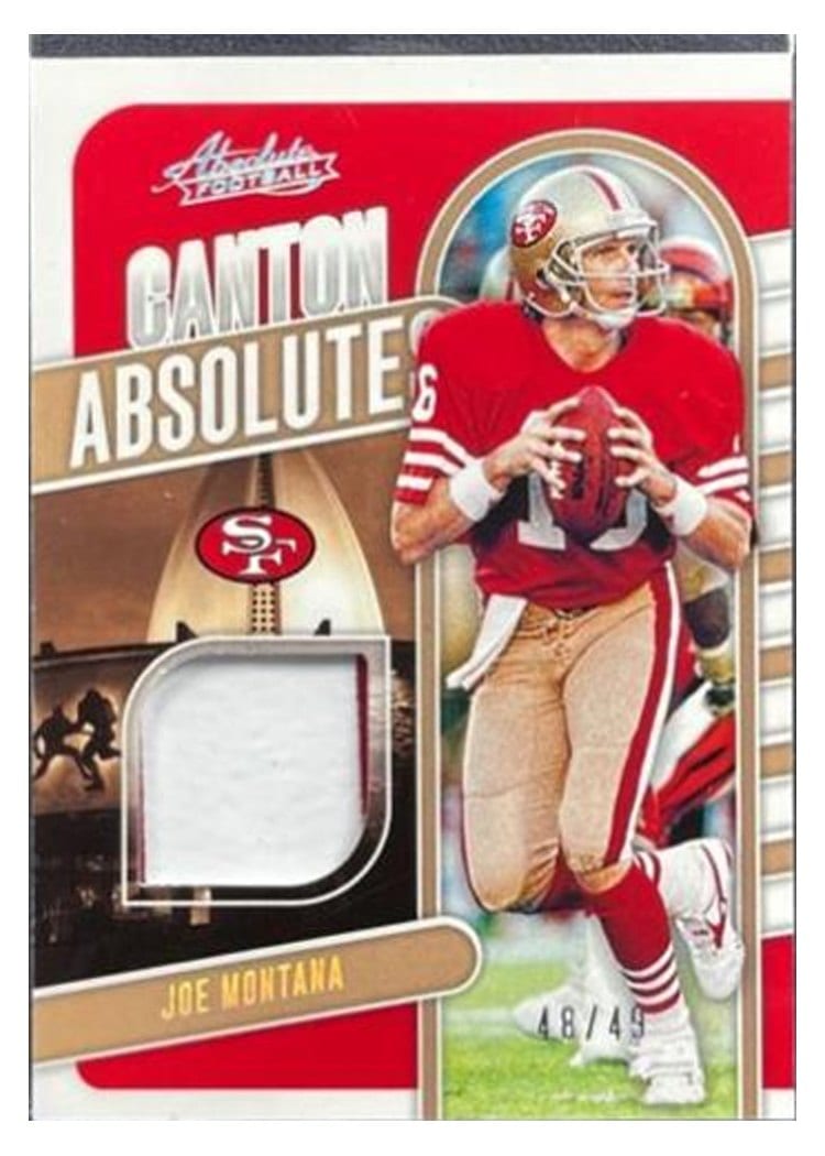 2024 Panini Absolute Canton Absolutes Joe Montana #CA-JMA