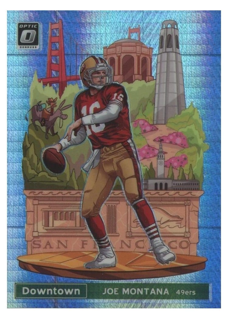 2024 Panini Flawless Hall of Fame Autographs Joe Montana #14 card