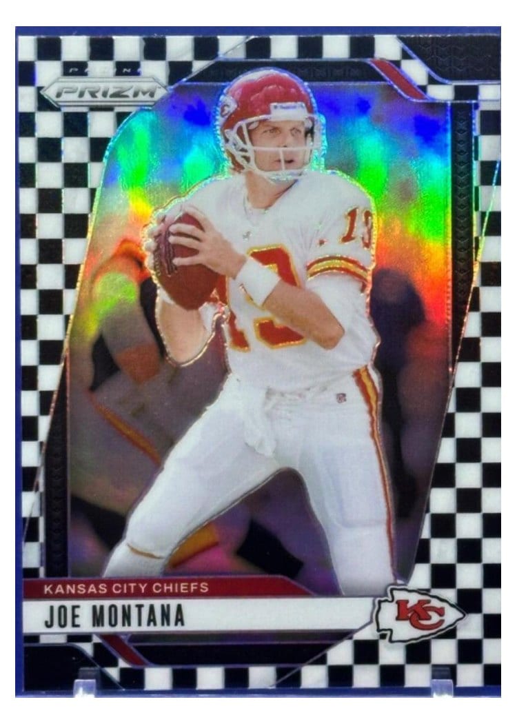 2024 Panini Prizm Base Set Joe Montana #147 card
