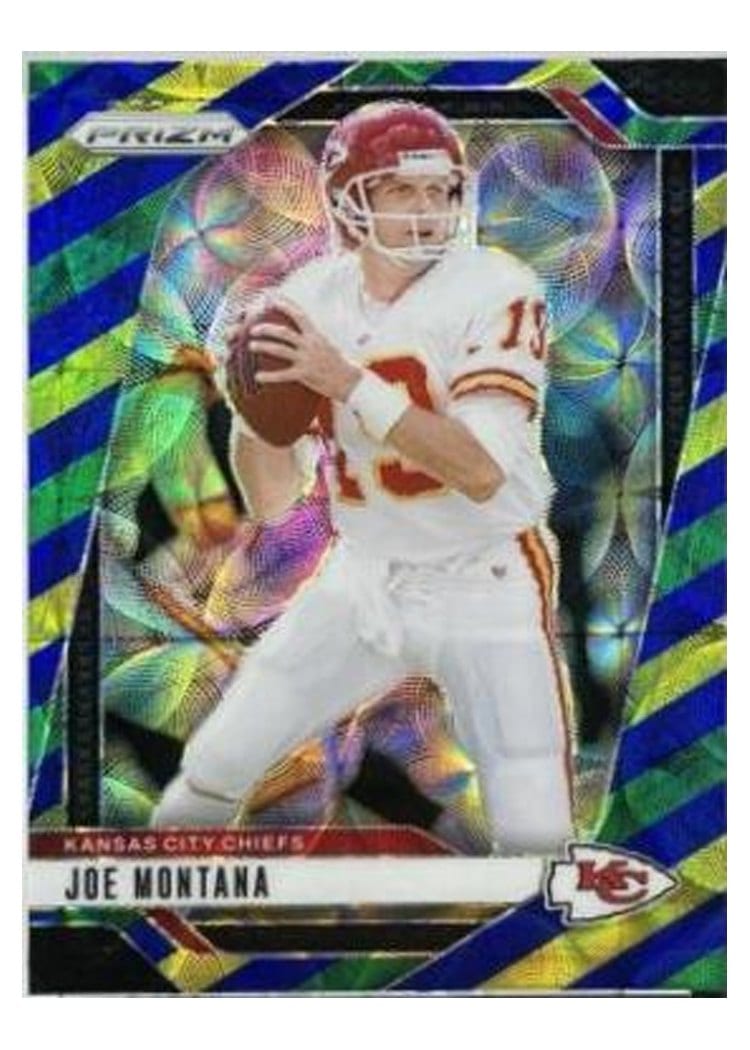 2024 Panini Prizm Base Set Joe Montana #147 card