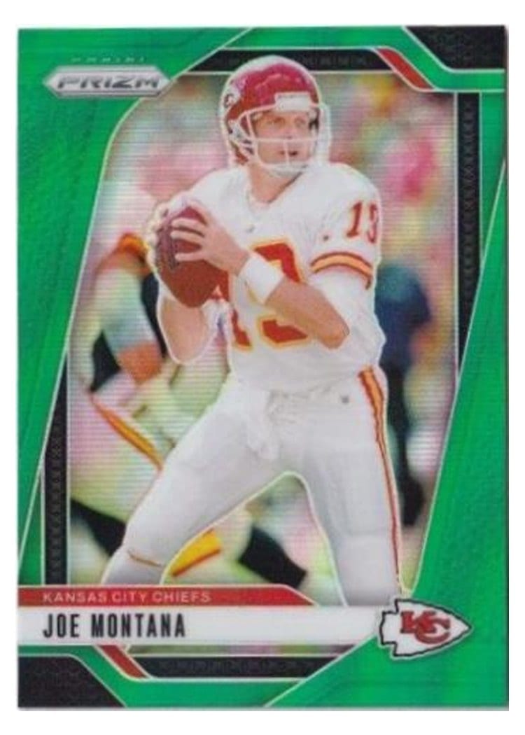 2024 Panini Prizm Base Set Joe Montana #147 card