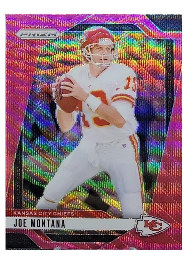2024 Panini Prizm Base Set Joe Montana #147 card