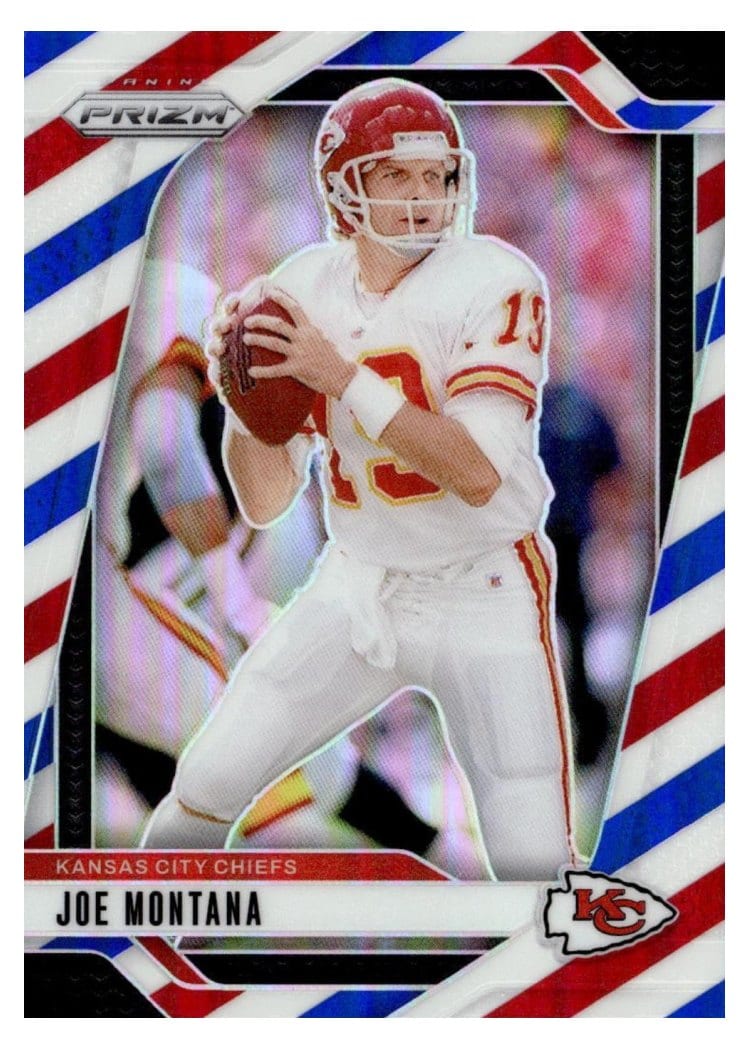2024 Panini Prizm Base Set Joe Montana #147 card