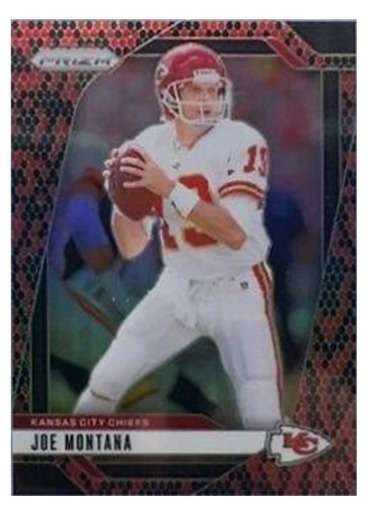 2024 Panini Prizm Base Set Joe Montana #147 card
