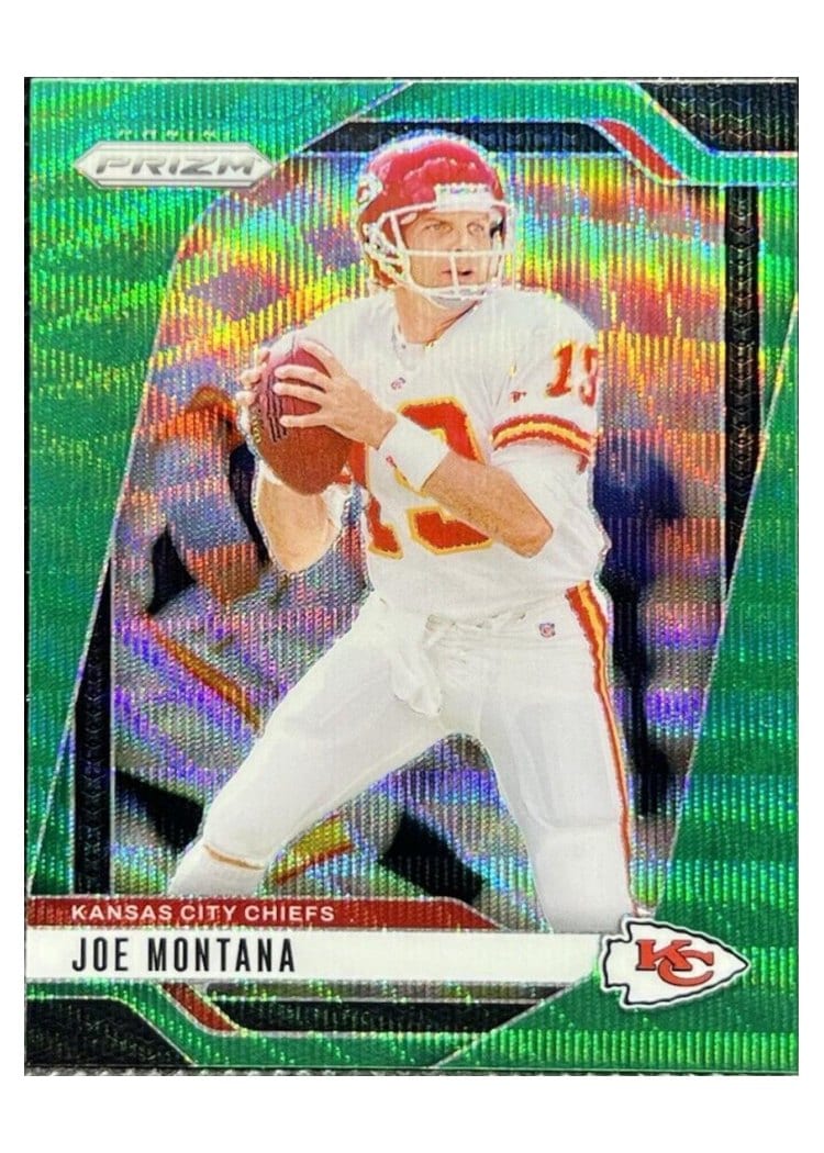 2024 Panini Prizm Base Set Joe Montana #147 card