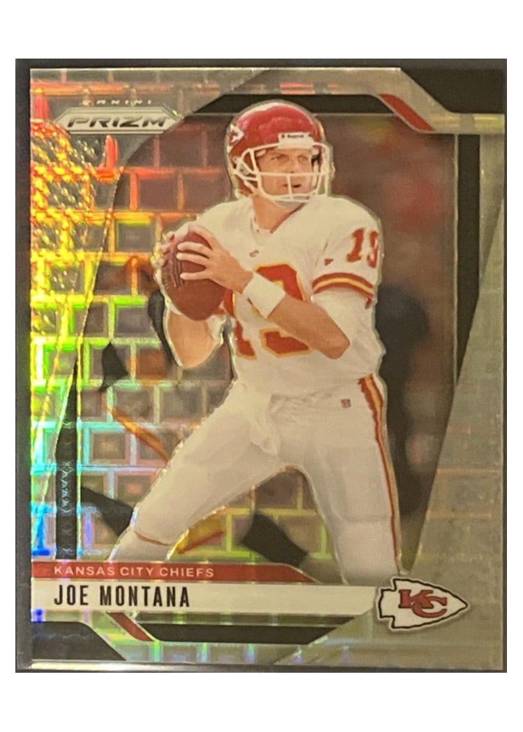 2024 Panini Prizm Base Set Joe Montana #147 card