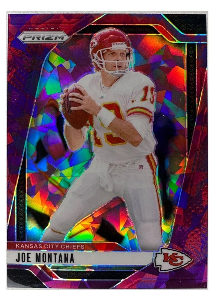 2024 Panini Prizm Base Set Joe Montana #147 card