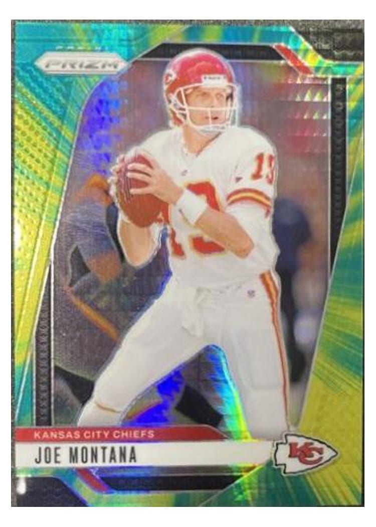 2024 Panini Prizm Base Set Joe Montana #147 card