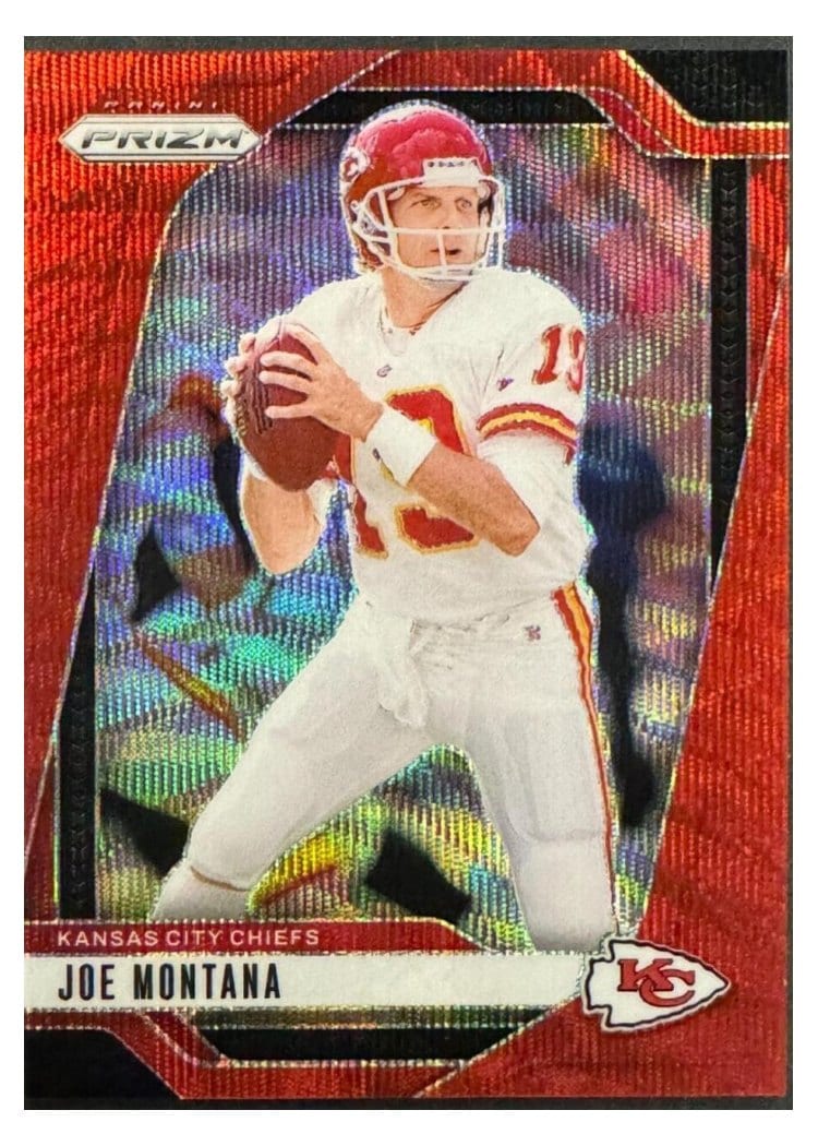 2024 Panini Prizm Base Set Joe Montana #147 card