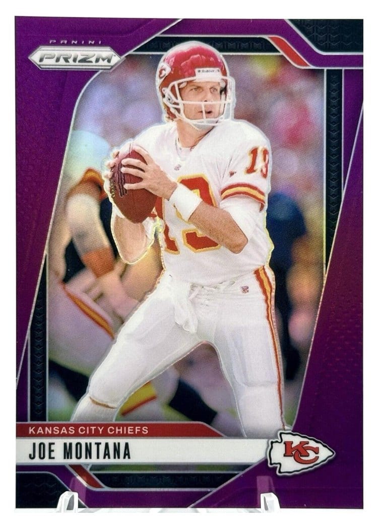 2024 Panini Prizm Base Set Joe Montana #147 card
