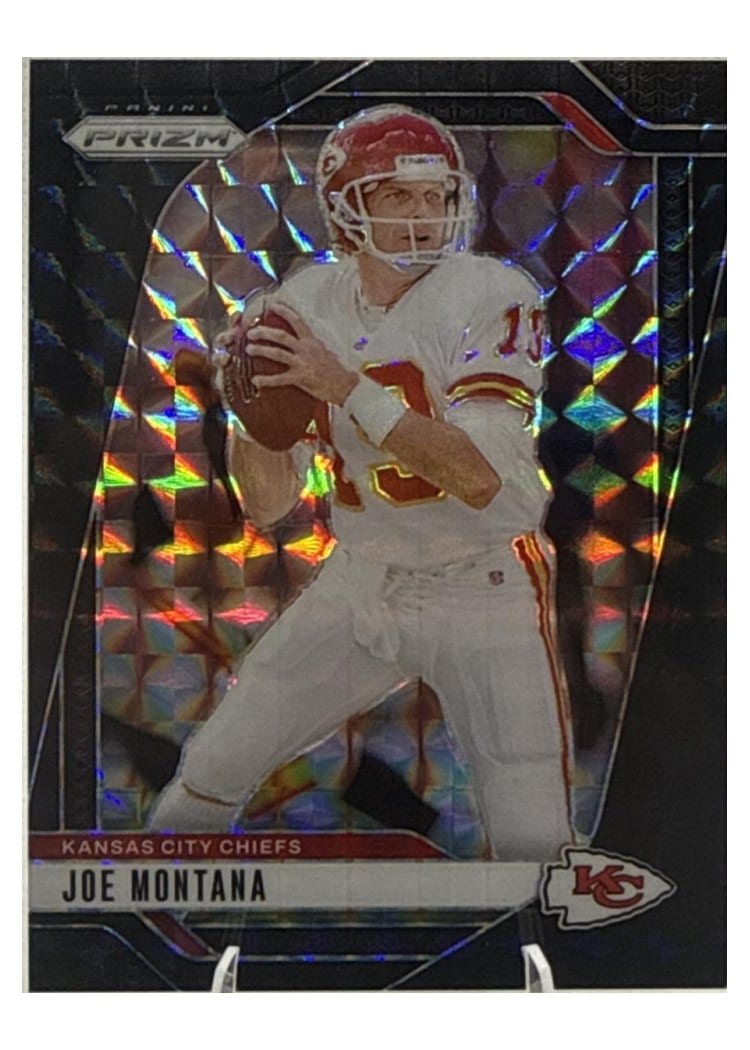 2024 Panini Prizm Base Set Joe Montana #147 card