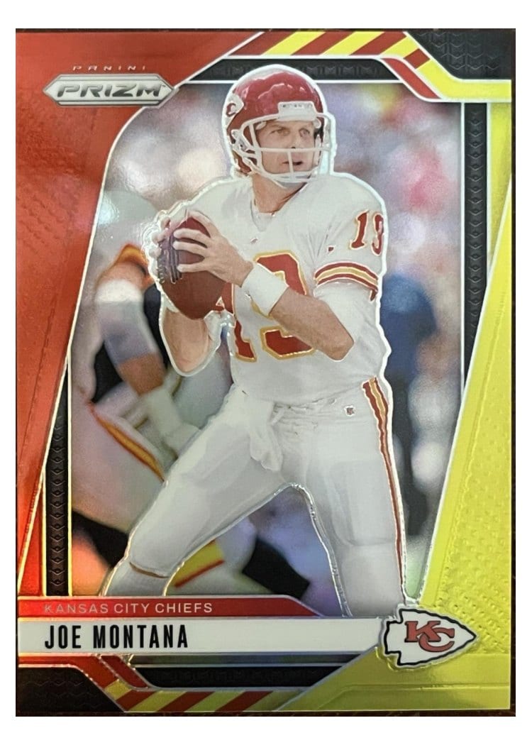 2024 Panini Prizm Base Set Joe Montana #147 card