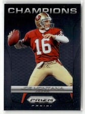 2024 Panini Prizm Deca Champions Joe Montana #10 card