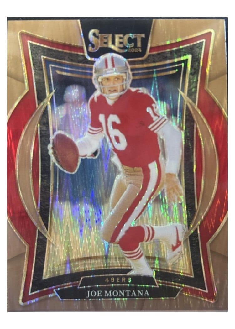 2024 Panini Select Base Set Joe Montana #70 card