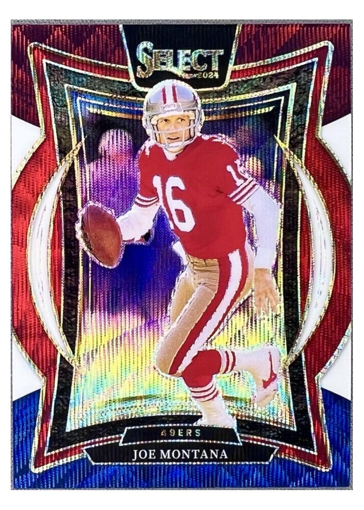 2024 Panini Select Base Set Joe Montana #70 card