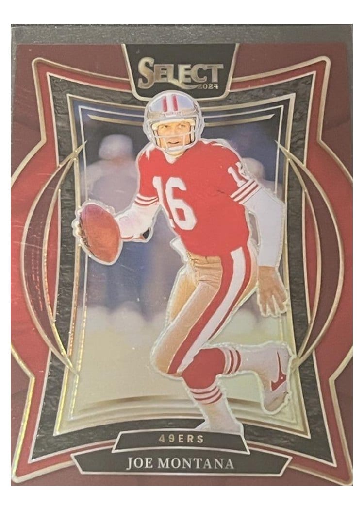 2024 Panini Select Base Set Joe Montana #70 card