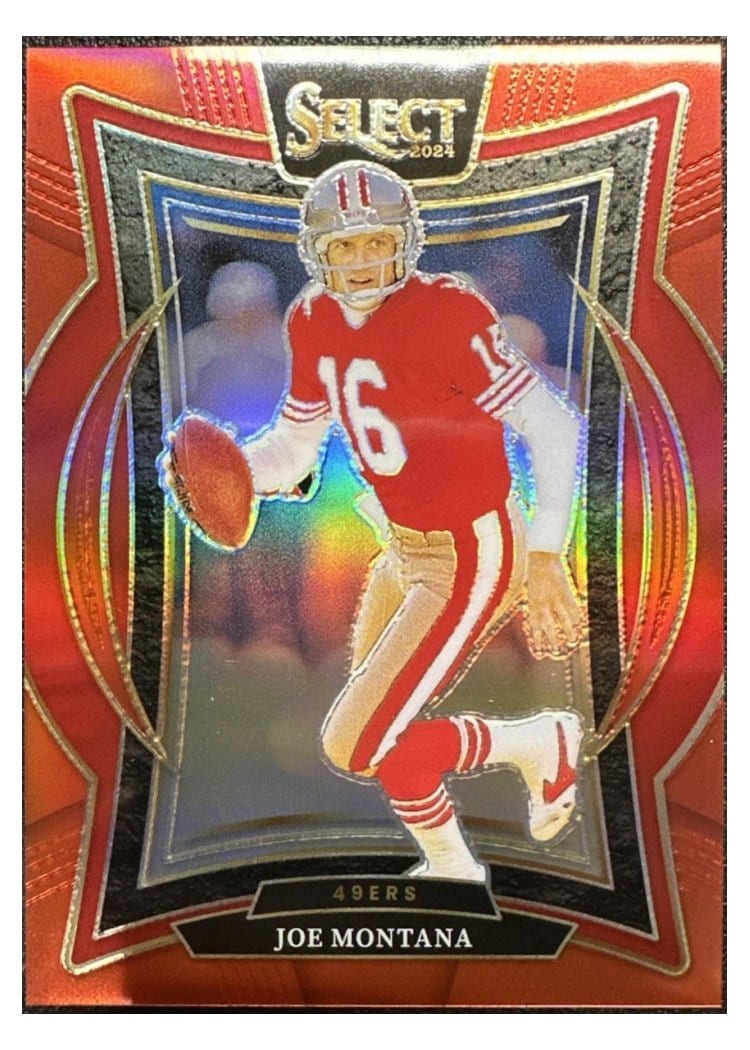 2024 Panini Select Base Set Joe Montana #70 card
