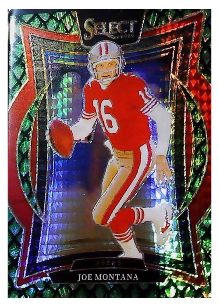 2024 Panini Select Base Set Joe Montana #70 card