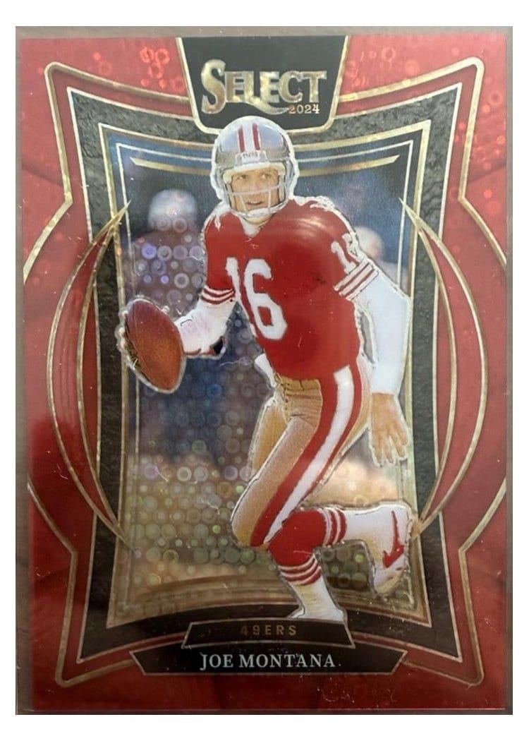 2024 Panini Select Base Set Joe Montana #70 card