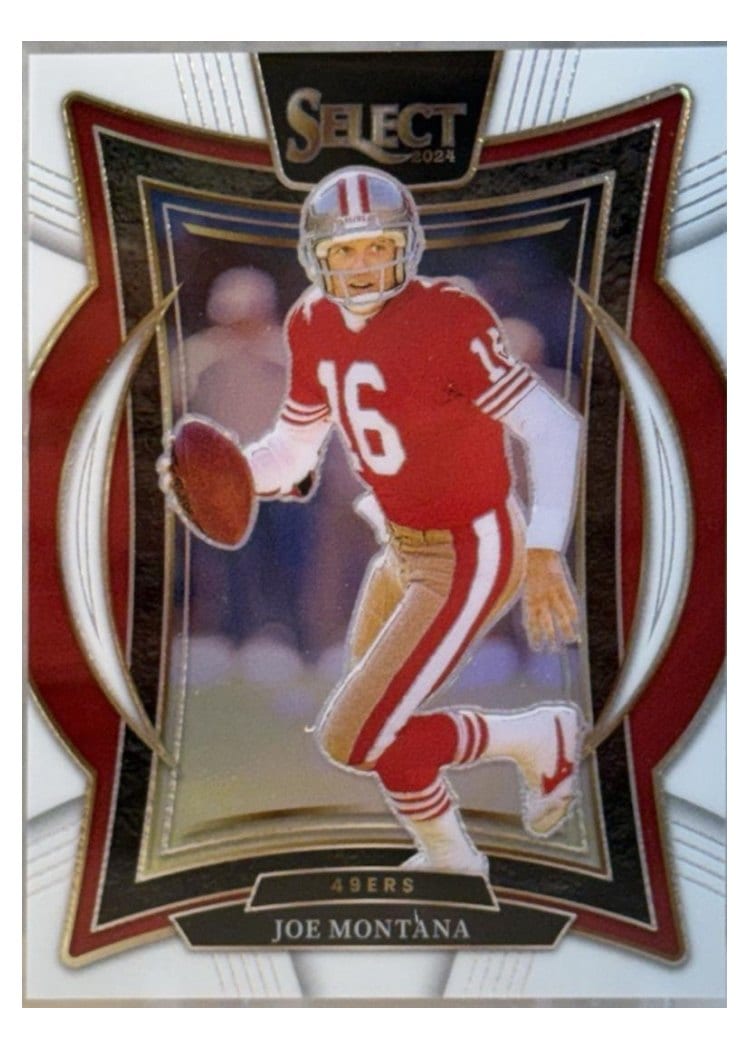 2024 Panini Select Base Set Joe Montana #70 card