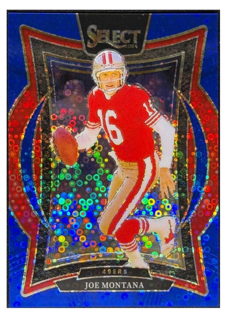 2024 Panini Select Base Set Joe Montana #70 card