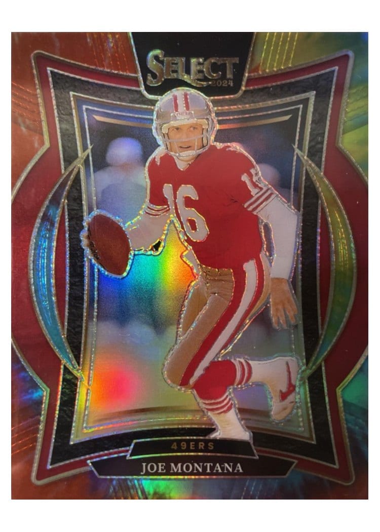 2024 Panini Select Base Set Joe Montana #70 card