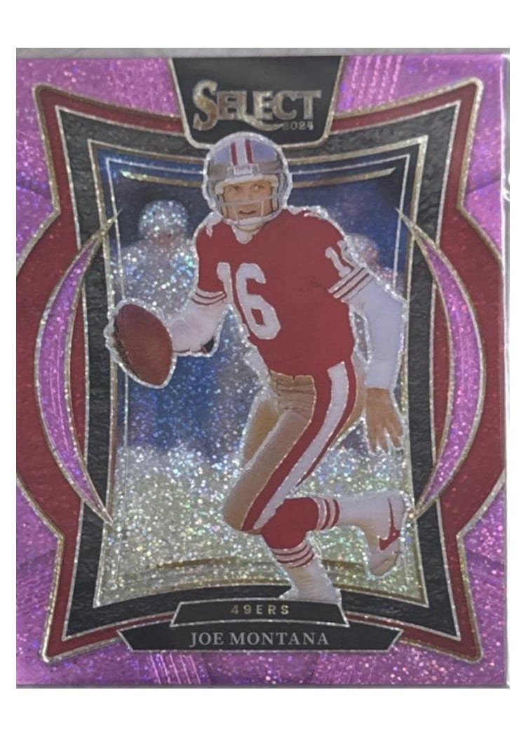 2024 Panini Select Base Set Joe Montana #70 card