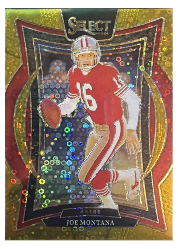 2024 Panini Select Base Set Joe Montana #70 card