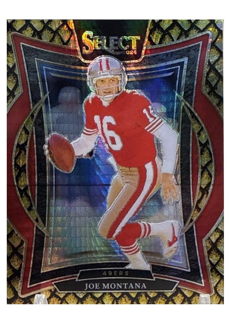 2024 Panini Select Base Set Joe Montana #70 card