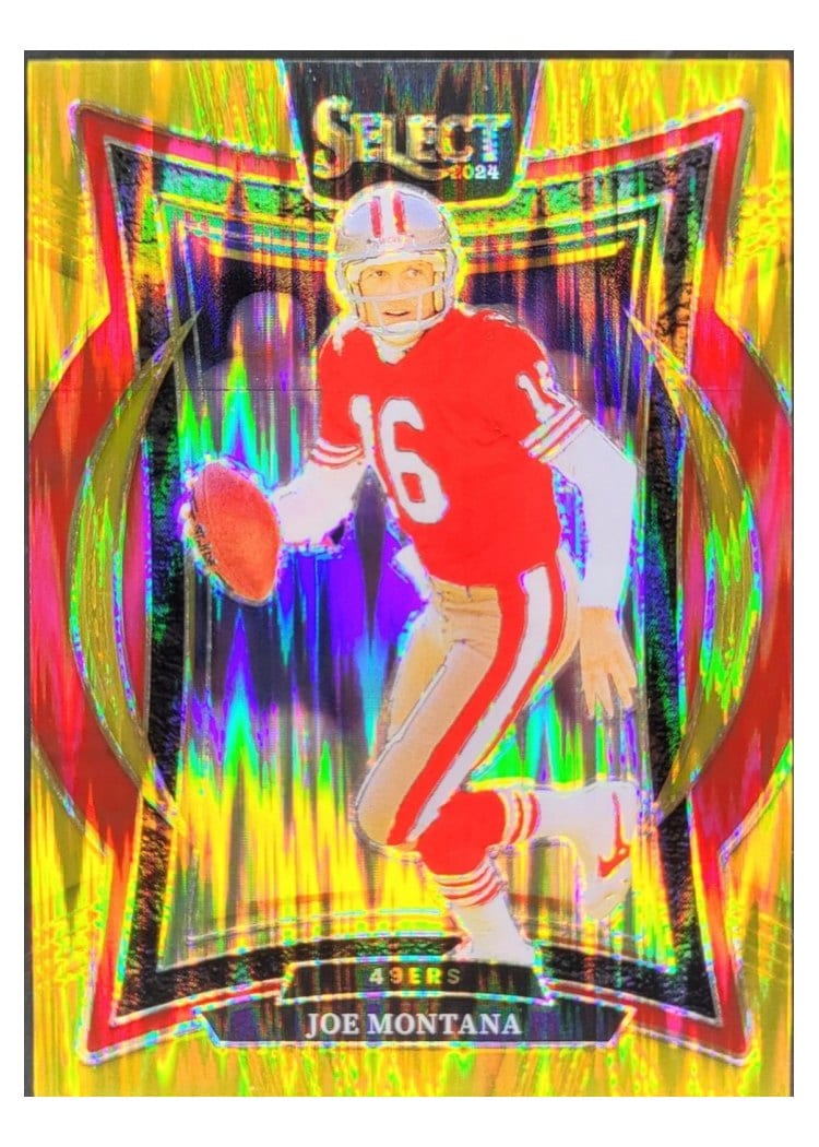 2024 Panini Select Base Set Joe Montana #70 card