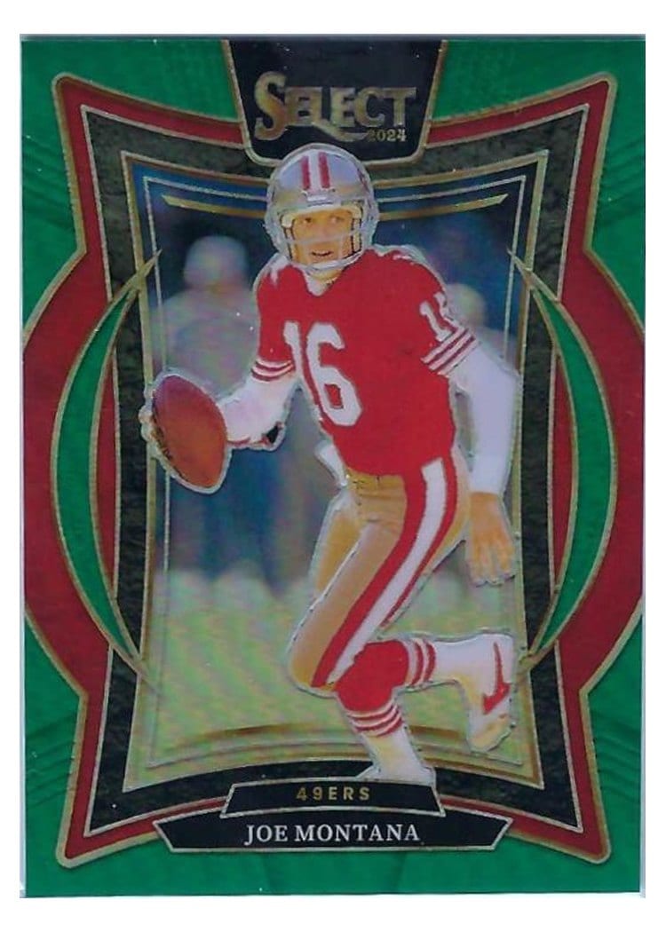 2024 Panini Select Base Set Joe Montana #70 card