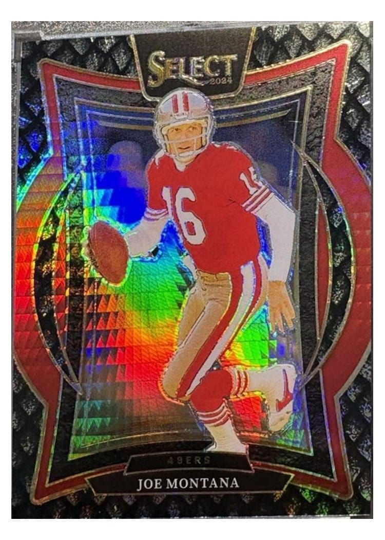 2024 Panini Select Base Set Joe Montana #70 card