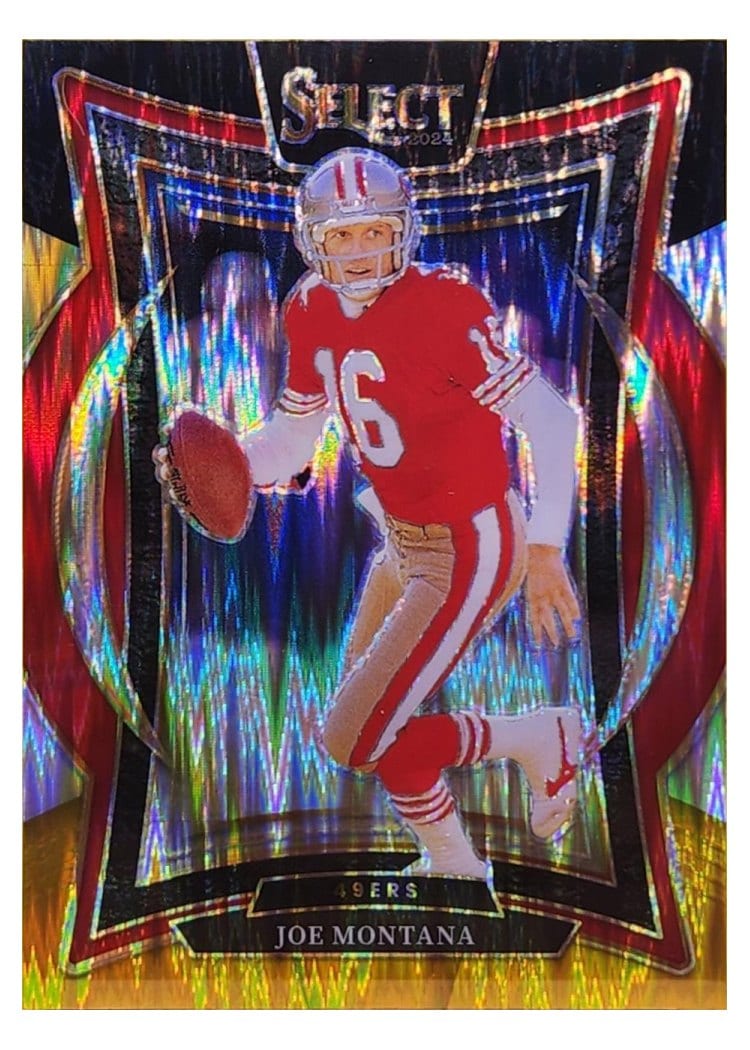 2024 Panini Select Base Set Joe Montana #70 card