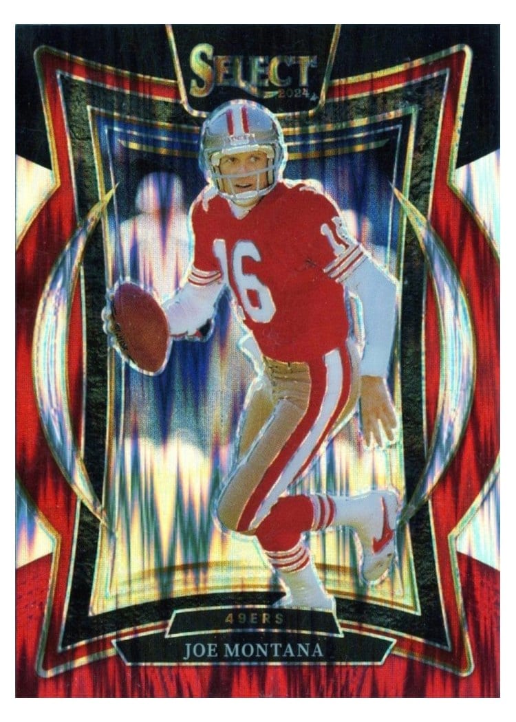 2024 Panini Select Base Set Joe Montana #70 card