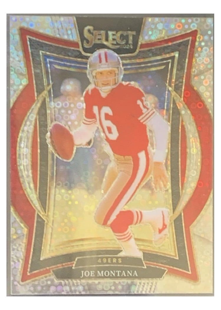2024 Panini Select Base Set Joe Montana #70 card