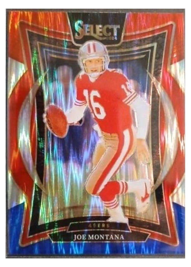 2024 Panini Select Base Set Joe Montana #70 card