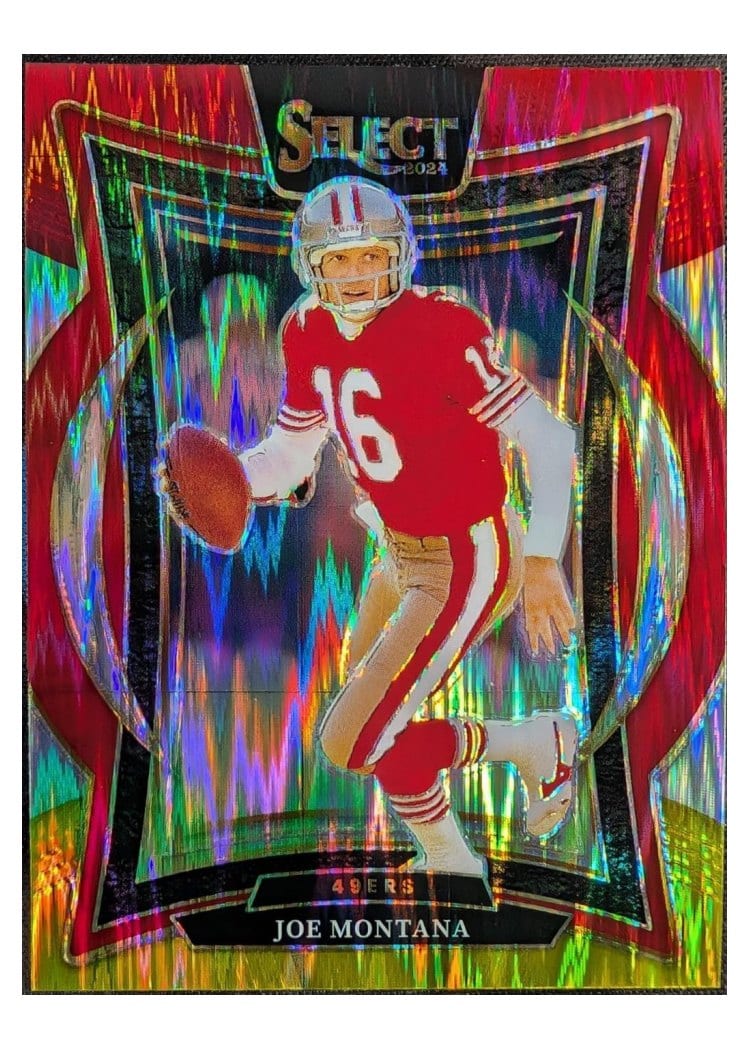 2024 Panini Select Base Set Joe Montana #70 card