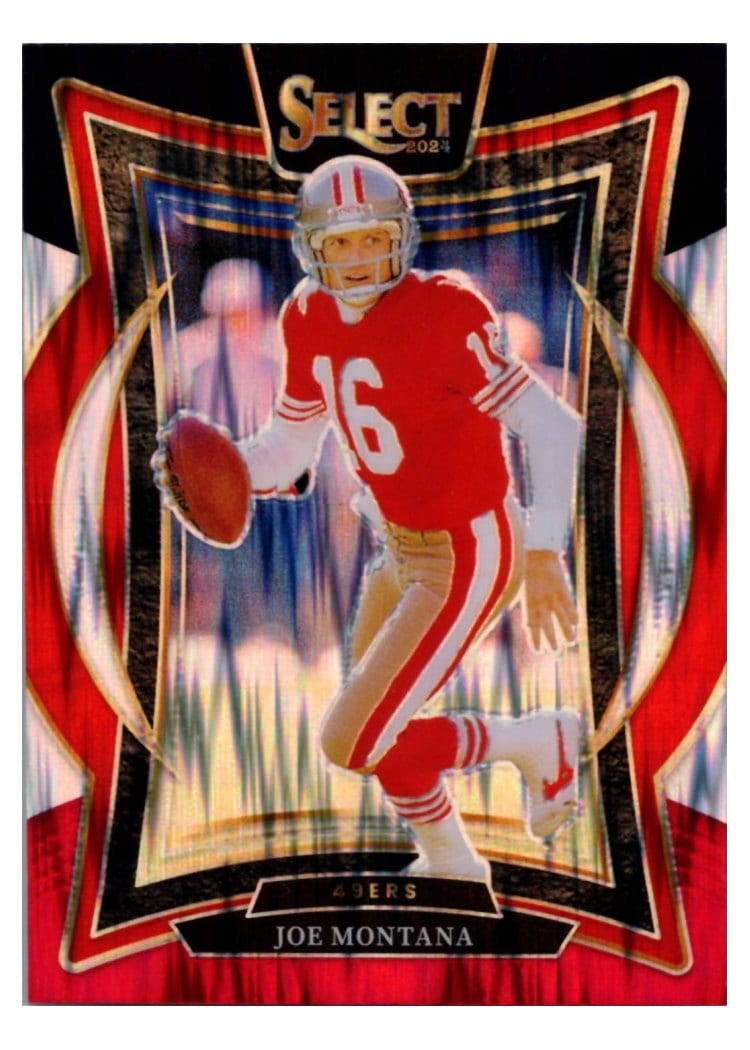 2024 Panini Select Base Set Joe Montana #70 card