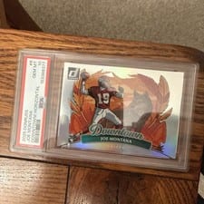 2025 Donruss Downtown! Horizontal Joe Montana #6 card