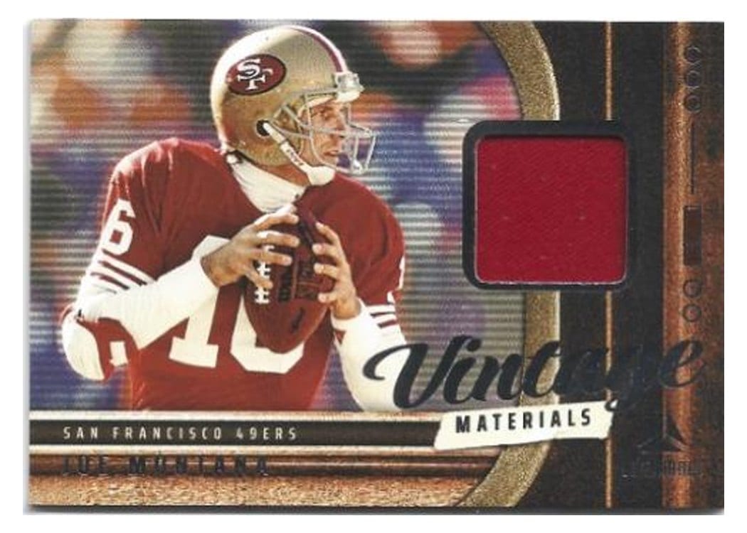 2025 Panini Luminance Vintage Materials Joe Montana #2