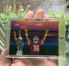 2025 Topps Chrome Tecmo Joe Montana #TECMO-7