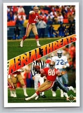1991 Upper Deck Joe Montana, Jerry Rice #35 card