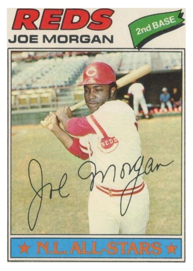1977 Topps Joe Morgan #100 card