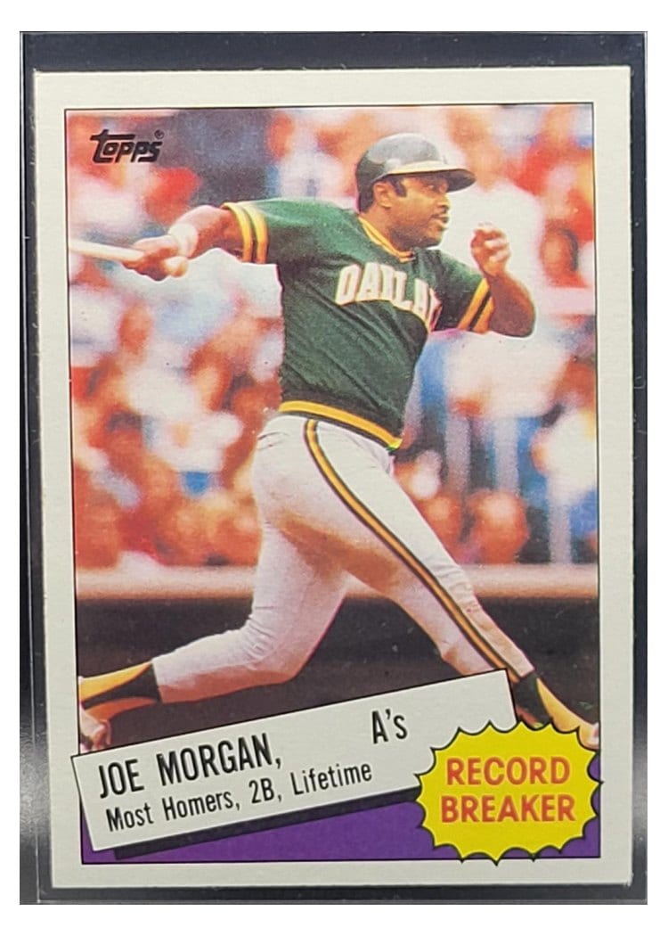 1985 Topps Joe Morgan #5 card