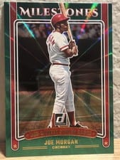 2025 Donruss Milestones Joe Morgan #1 card