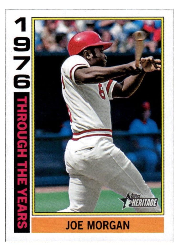 2025 Topps Heritage Through the Years Joe Morgan #TTY-1 card