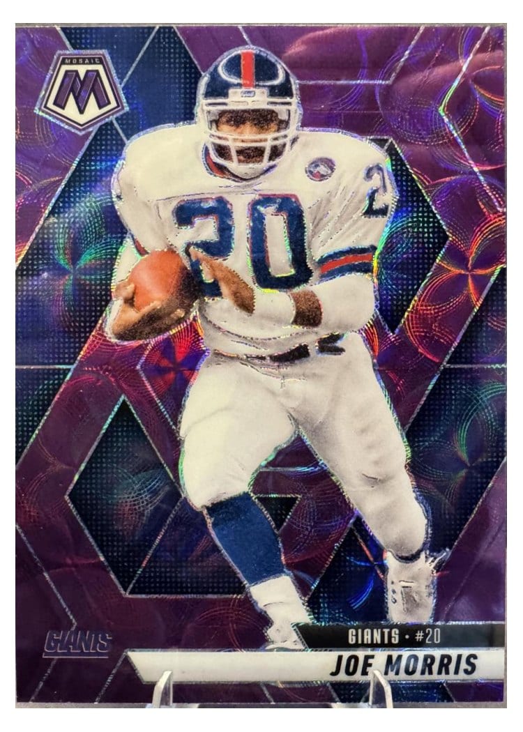 2025 Panini Mosaic Base Set Joe Morris #52 card
