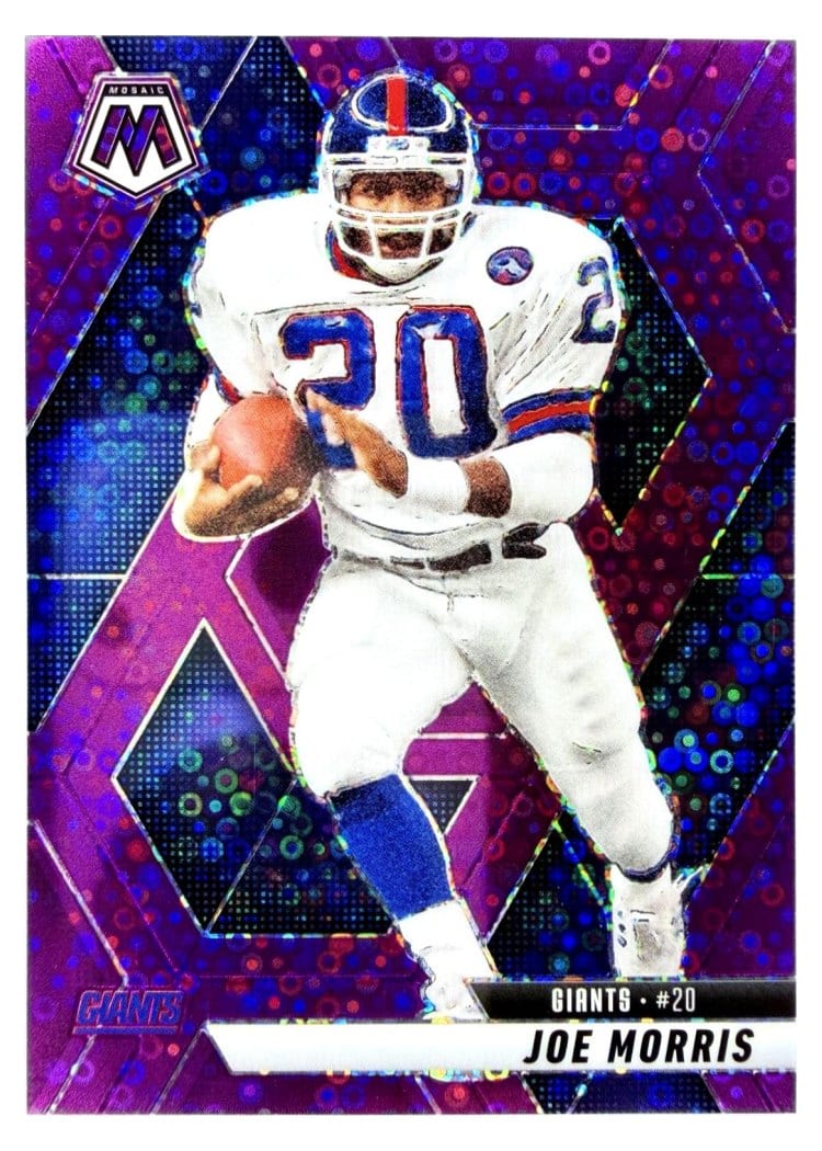 2025 Panini Mosaic Base Set Joe Morris #52 card